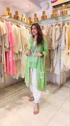 Muslin Cargo Co-ord with Stylish Jacket