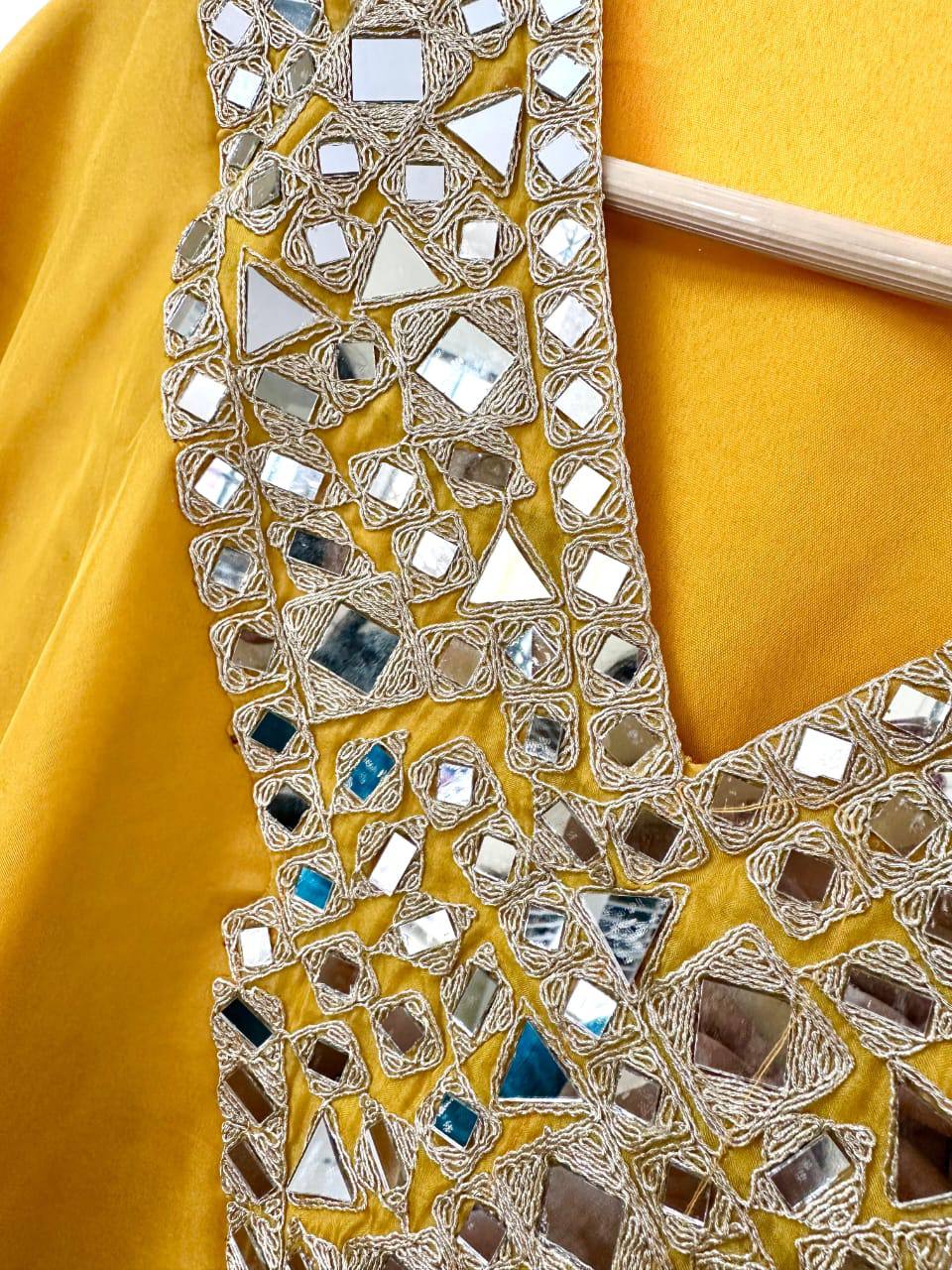 Luxury Silk Kaftan with Crape Lining