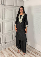 Premium Chinon Silk Festive Co-ord Set