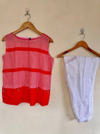 Muslin Cargo Co-ord with Stylish Jacket