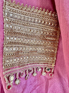 Luxury Chinon Silk Kaftan & Pant Set