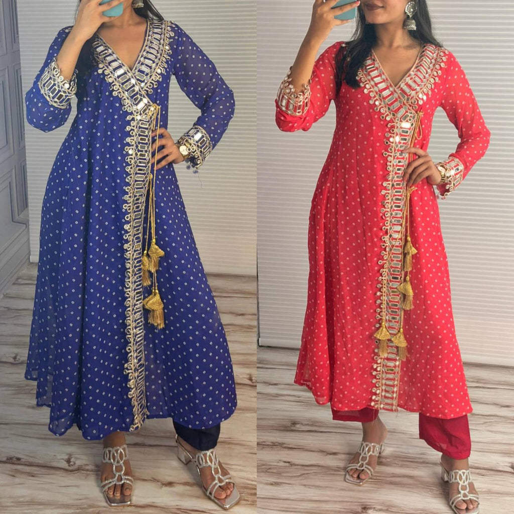 This Monsoon , Lets Wear Some Angrakha Style